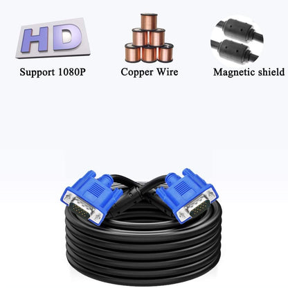 LAPSTER Quality Assured Male to Male VGA Cable 1.5 Meter