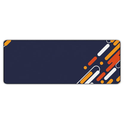 Lapster Astronuat Desk mat Mouse mat Non-Slip Rubber Base|Keyboard and Mouse pad (Navy Blue)