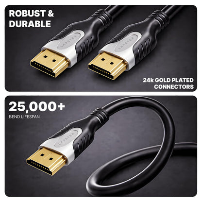 Lapster Lync hdmi cable 3 meter with eARC, 4K@60Hz UHD, eARC enable Soundbar