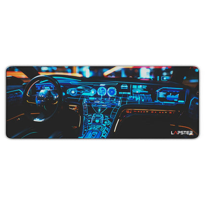 Lapster Astronuat Desk mat Mouse mat Non-Slip Rubber Base|Keyboard and Mouse pad (Dashboard)