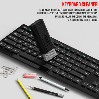 Lapster Cleaning Brush 8 in 1 Cleaning Kit (Mini Cleaning Pen Keyboard -White)