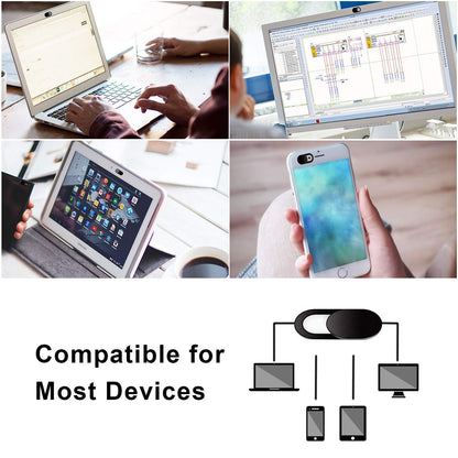 Lapster Laptop Camera Cover Webcam Cover Slider (Pack of 6pcs)