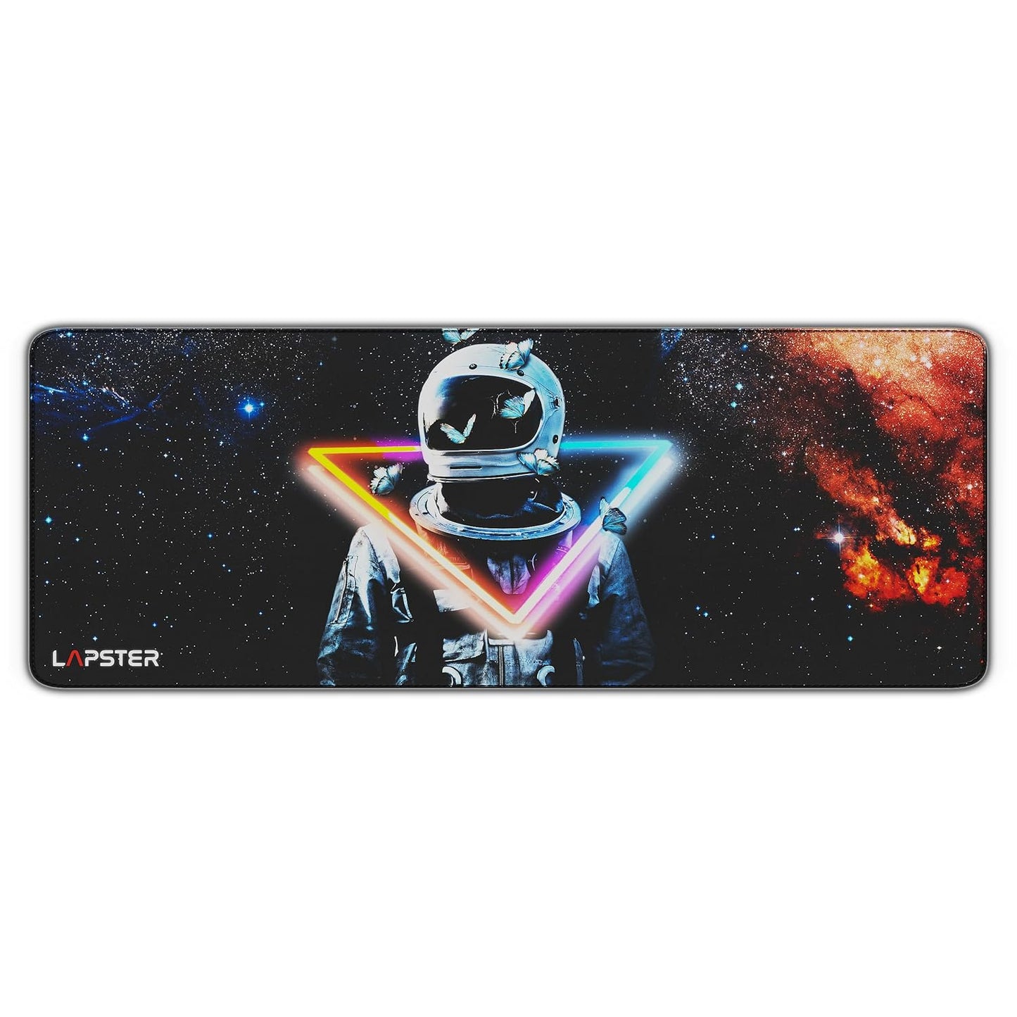 Lapster Astronuat Desk mat Mouse mat Non-Slip Rubber Base|Keyboard and Mouse pad(astronuat)
