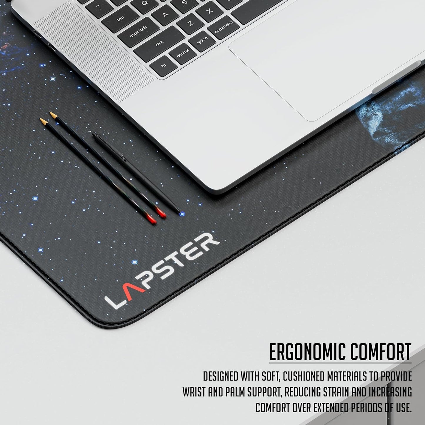 Lapster Astronuat Desk mat Mouse mat Non-Slip Rubber Base|Keyboard and Mouse pad(astronuat)