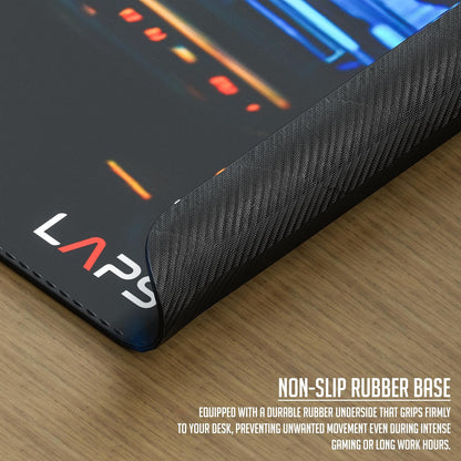 Lapster Astronuat Desk mat Mouse mat Non-Slip Rubber Base|Keyboard and Mouse pad (Dashboard)