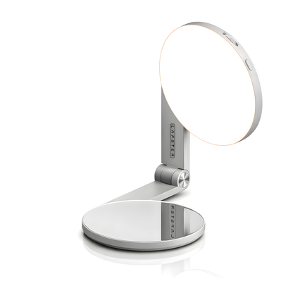 Lapster Luma Nano Magnetic Selfie Ring Light with Makeup Mirror, 360¡ Rotatable, Type-C Rechargeable