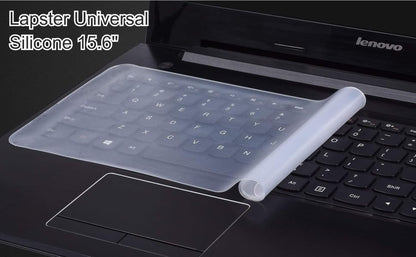 LAPSTER Quality Assured Lapster Universal Silicone 15.6" Keyboard Protector Skin