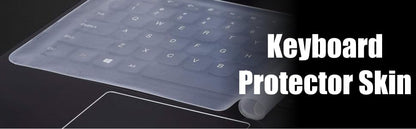 Lapster Universal Silicone 14.0" Keyboard Protector Skin